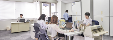 事務所内の様子です。
