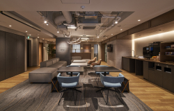 休憩等に自由に使えるラウンジです。