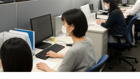 オフィス内の様子