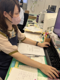 仕事中の様子
