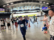 企業運動会へ参加したときの写真です。