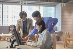 オフィスの様子