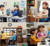 テレワークは「特別」ではなくみんなが当然の事務所だから、安心して働けます