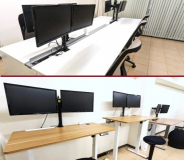 ＜出社勤務希望の人も＞出社も選択OK　ゆったりスペース、ネットは爆速！