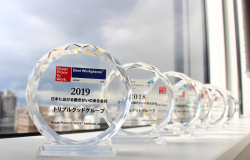 「働きがいのある会社」に13年以上連続で認定されています