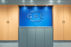オフィスのエントランス