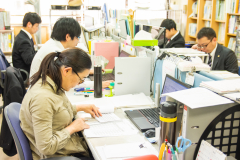 業務中の様子