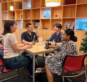 国際色豊かなチームメンバーと一緒に働けます！