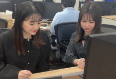 OJTの様子