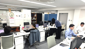 事務所内の様子